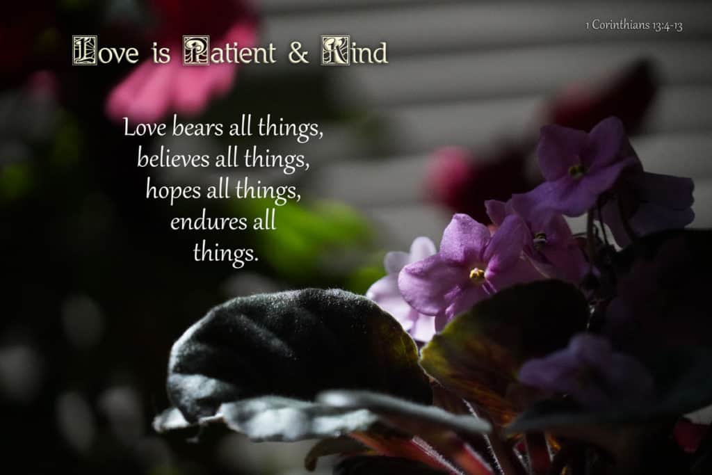 1 corinthians 13 nkjv love is patient