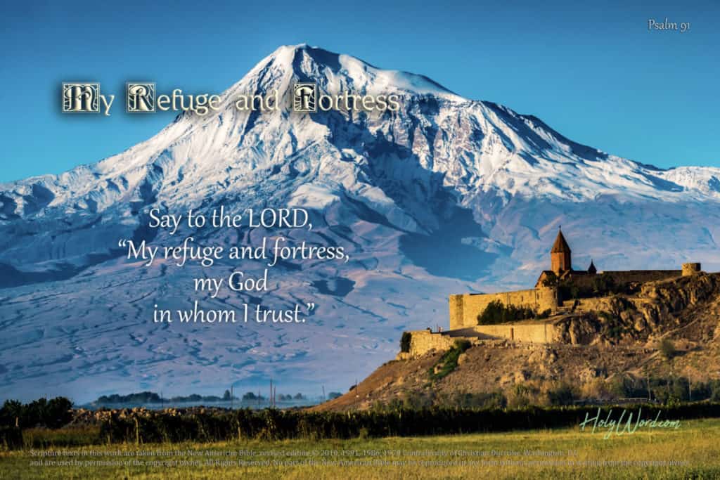 Meaning of refuge and fortress